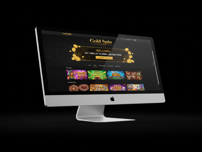 Gold Spin Casino Casinò su computer